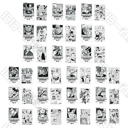 日版 漫畫封面透明資料夾組 卷22～42