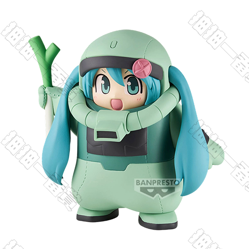 BANPRESTO｜鋼彈45周年×初音未來 MIKU 初音 薩克 布偶裝