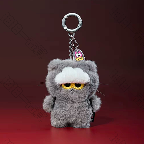 LINE FRIENDS|ZOAful Winter系列 MINI ZOA 毛絨鑰匙扣