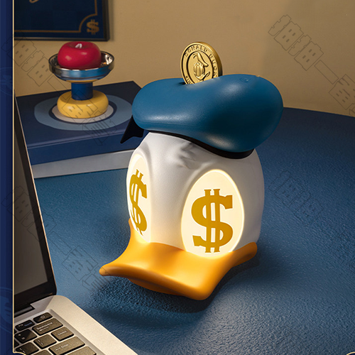 MARtube｜唐老鴨金幣系列 有錢鴨擺件燈