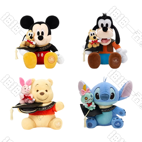 Disney｜畢業毛絨公仔(隨機出貨)