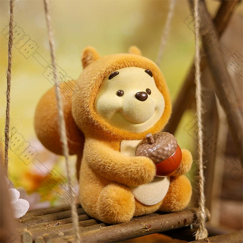 Disney｜小熊維尼 森林松鼠手辦