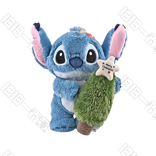 Potdemiel｜史迪奇骨架公仔和聖誕樹