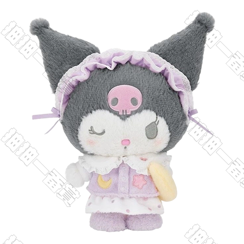 晚安好夢系列 庫洛米 毛絨公仔