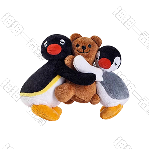 SHANDMOO|Pingu 愛的抱抱系列 組合掛件