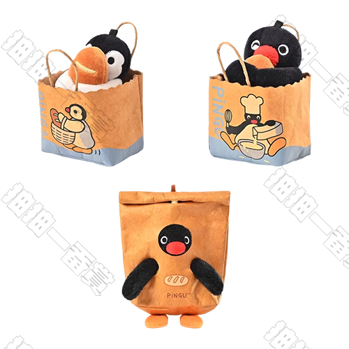 SHANDMOO|Pingu 麵包坊系列 毛絨掛件(隨機出貨)