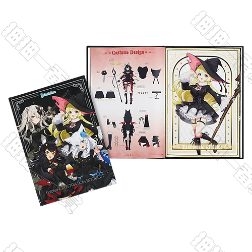 日版 A4 設定資料冊Booklet × 全新繪製豪華插圖