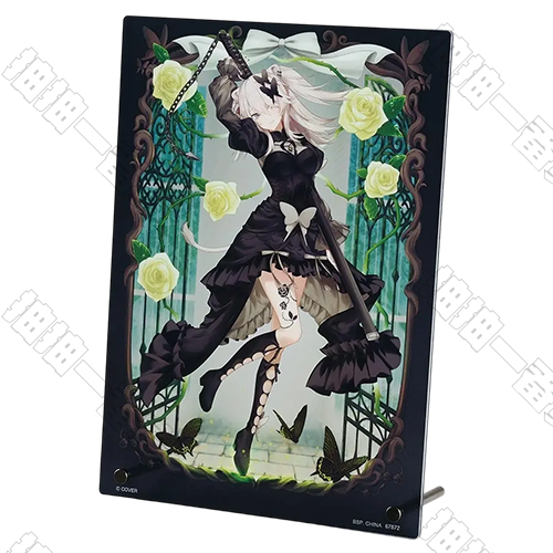 日版 獅白ぼたん アクリルボード賞B5壓克力視覺板