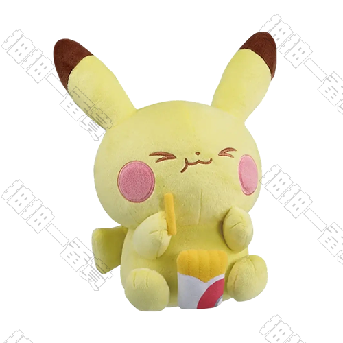 日版 皮卡丘毛絨公仔