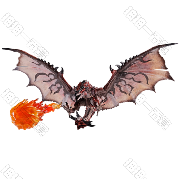 BANDAI｜魔物獵人 S.H.MonsterArts 雄火龍 20週年紀念版