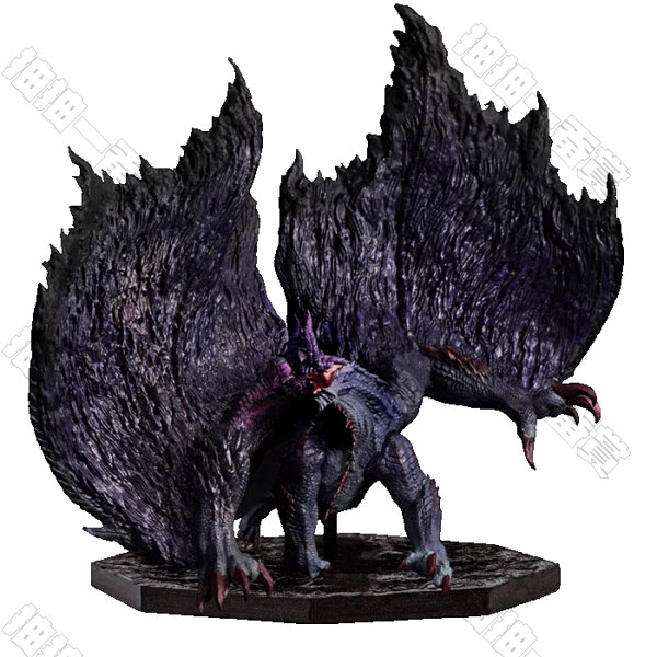 CAPCOM｜魔物獵人 CUBE 黑蚀龙 黑蝕龍