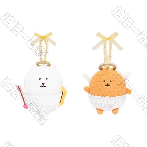 Joke Bear AND FRIENDS｜軟綿綿天使吉祥物 毛絨掛件(隨機出貨)