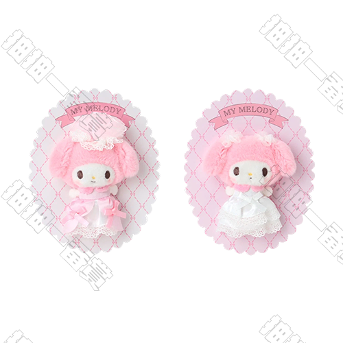 Sanrio｜美樂蒂花嫁系列 胸針(隨機出貨)