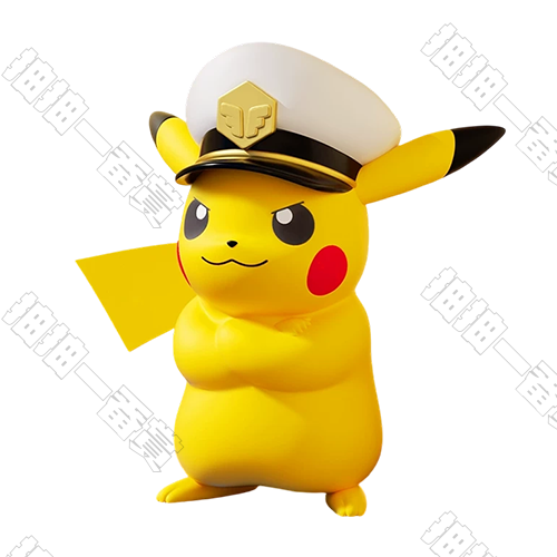 Funism｜寶可夢 船長皮卡丘 大尺寸 模型