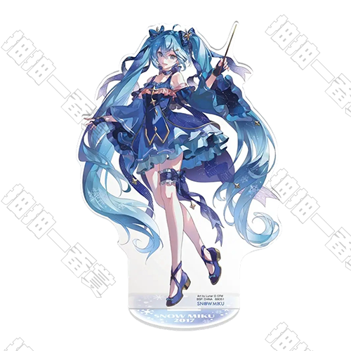 日版 雪初音 2017 大尺寸壓克力立牌