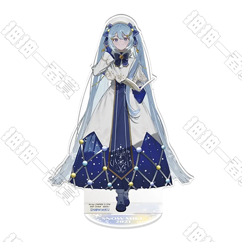 日版 雪初音 2021 大尺寸壓克力立牌