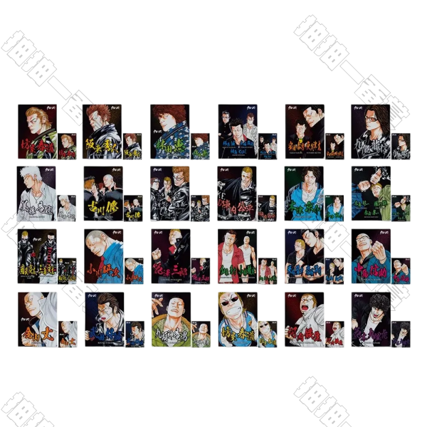 日版 透明資料夾＆貼紙組(隨機出貨)