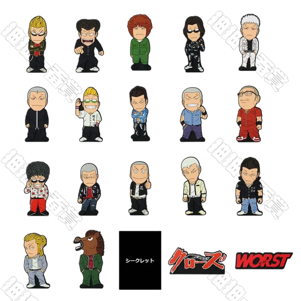 日版 橡膠立牌(隨機出貨)