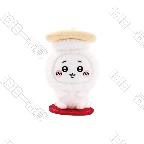 壽司郎 x Chiikawa｜聯名壽司頭套毛絨掛飾 吉伊卡哇[26年2月發售]