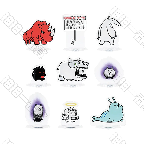 日版 敵方角色壓克力立牌(隨機出貨)