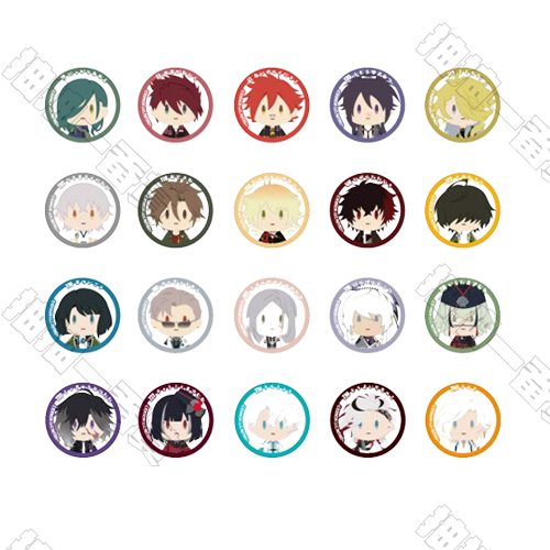 日版 御伴 透明徽章套裝(隨機出貨)