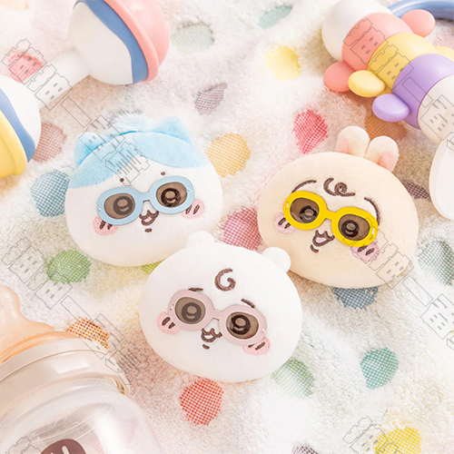 Chiikawa｜baby墨鏡毛絨徽章套組[26年2月底發售]