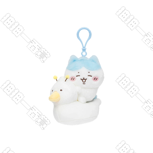 Chiikawa｜baby鴨鴨毛絨掛件 小八貓[26年2月底發售]