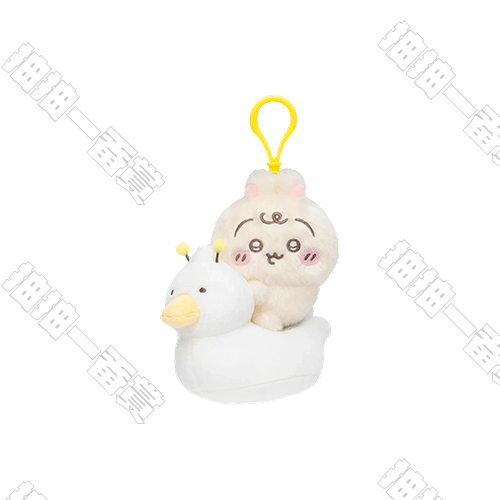 Chiikawa｜baby鴨鴨毛絨掛件 烏薩奇[26年2月底發售]