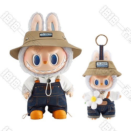 THE MONSTERS 春天野在家 公仔+吊卡