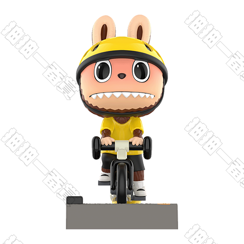 LABUBU 夏日騎行手辦