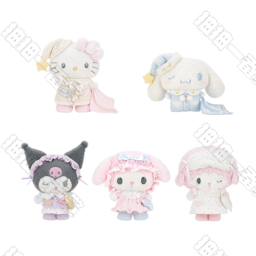 Sanrio｜晚安好夢系列 毛絨公仔(隨機出貨)