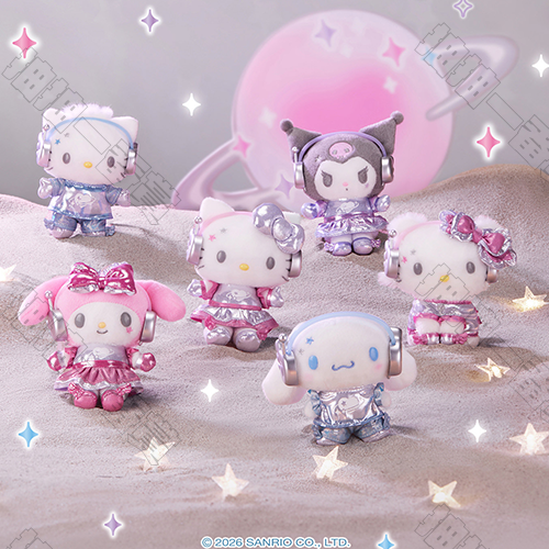 Sanrio｜心跳星球系列 毛絨掛件(隨機出貨)