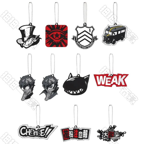 日版 橡膠吊飾(隨機出貨)