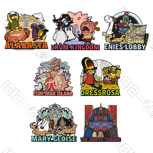 陸版 橡膠磁鐵 不可回收(隨機出貨)