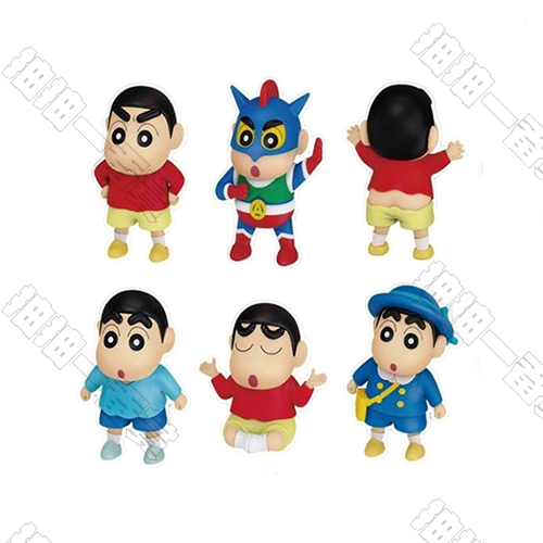 陸版 蠟筆小新人偶 不可回收(隨機出貨)