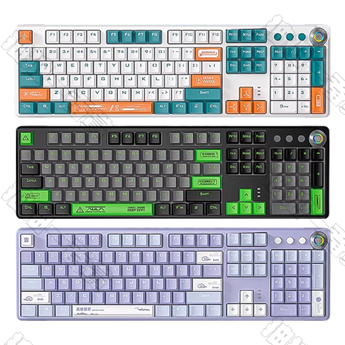 AULA｜F2088Pro 鍵盤 藍光版(隨機出貨)