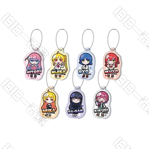 日版 孤獨搖滾 × 寺田てら 角色吊飾(隨機出貨)