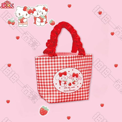 日版 迷你托特包 紅色