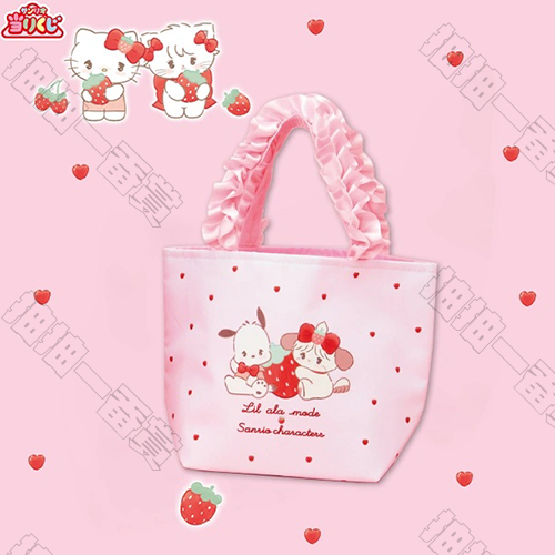 日版 迷你托特包 粉紅色