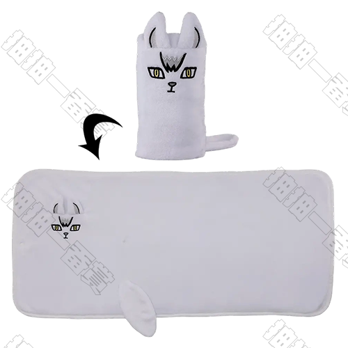 日版 北狐主題柔軟毛毯