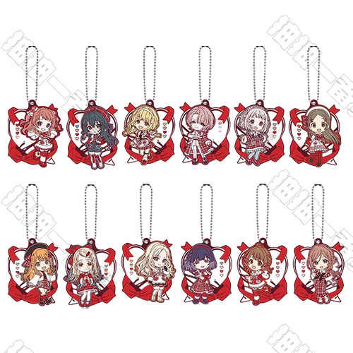 日版 Q版角色 橡膠吊飾(隨機出貨)