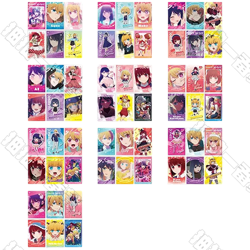 日版 全像效果貼紙組(隨機出貨)