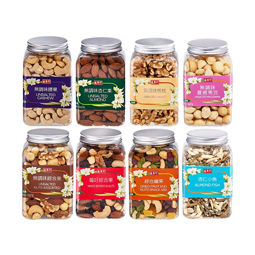 盛香珍｜罐裝堅果 x1罐(隨機出貨)