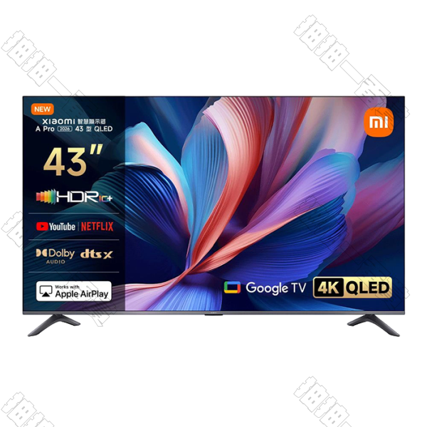 Xiaomi｜ A Pro 43 2026 43型 4K QLED智慧顯示器