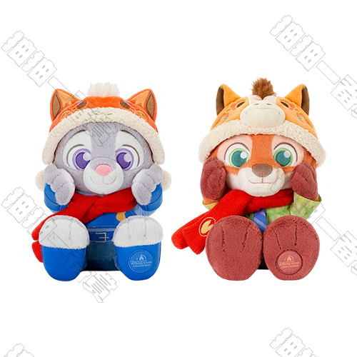 2026新春瘋狂動物城系列 毛絨公仔(隨機出貨)