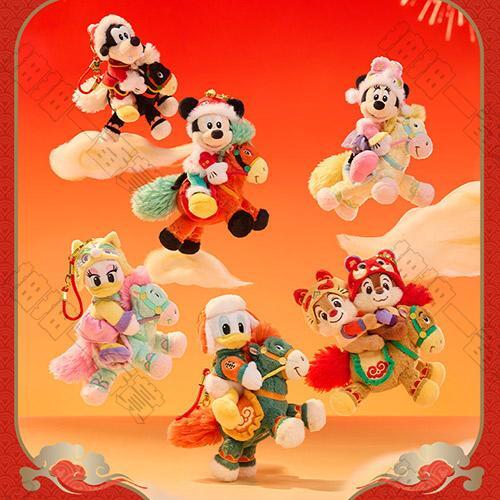 2026新春米奇和朋友們系列 毛絨掛件(隨機出貨)