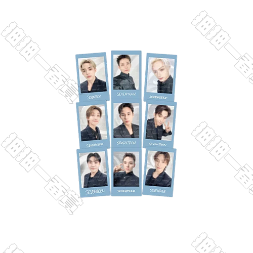 SEVENTEEN｜NEW IN JAPAN 拍立得貼紙卡(隨機出貨)