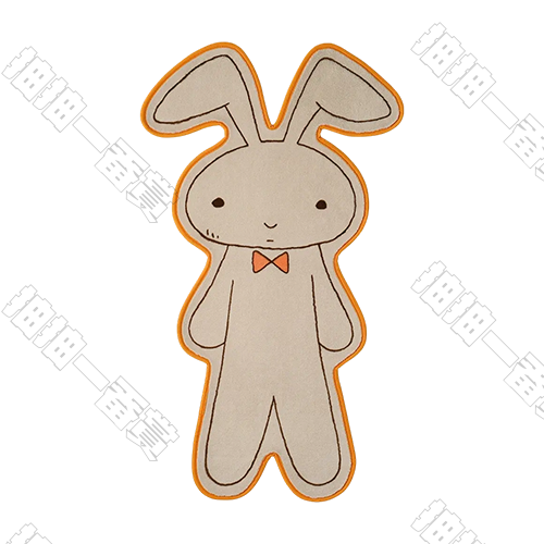 日版 妮妮兔子玩偶造型地墊