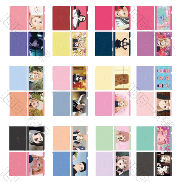 日版 透明資料夾組(隨機出貨)