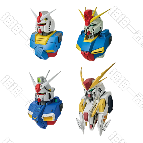 日版 MS 頭部磁鐵(隨機出貨)